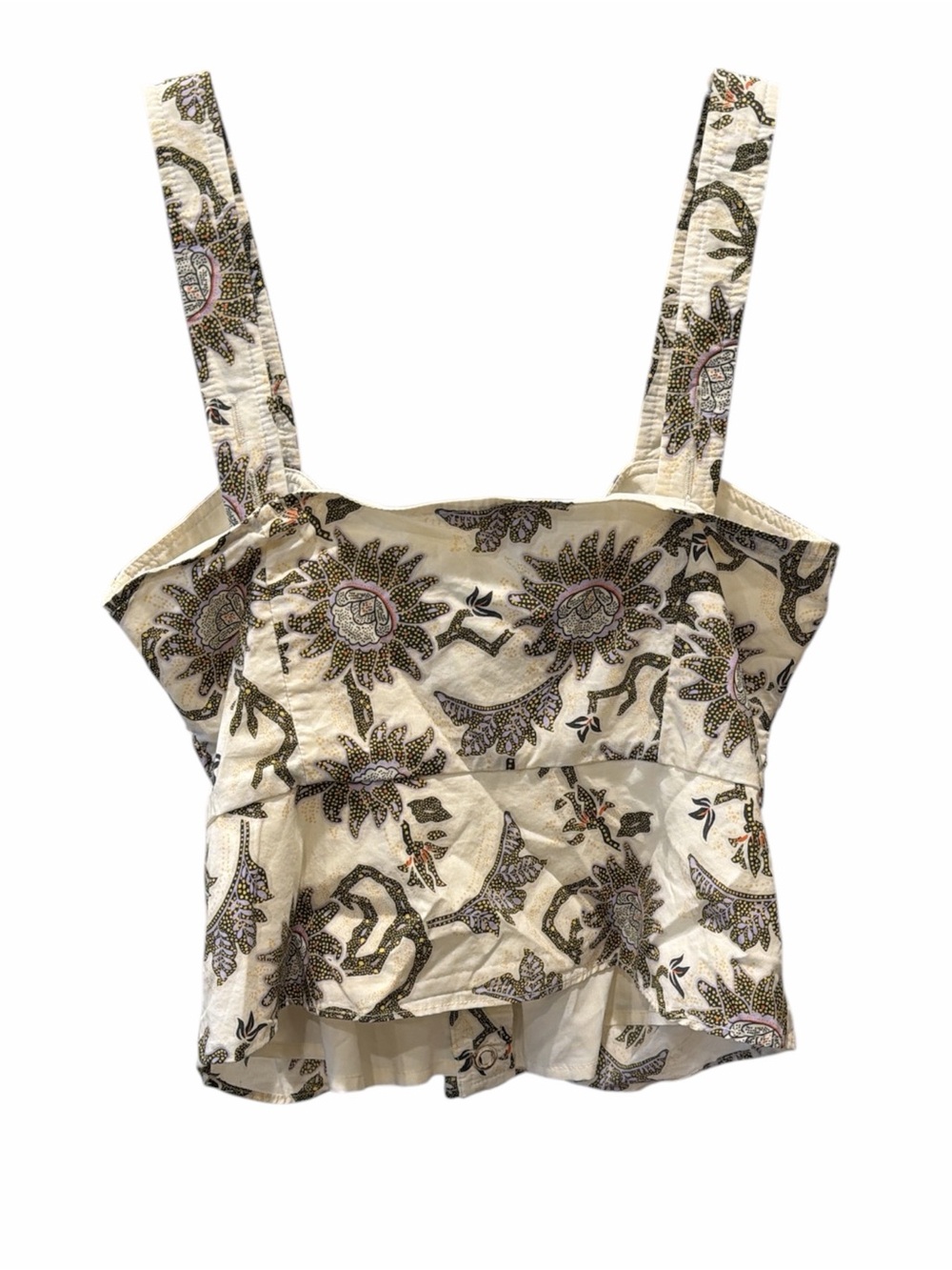 House of Harlow 1960 Floral Two Piece Set | Boho Crop Top & Maxi Skirt | Small - Picture 3 of 12